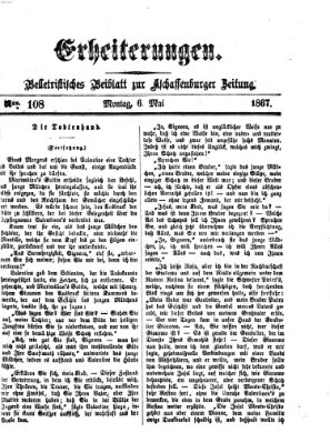 Erheiterungen (Aschaffenburger Zeitung) Montag 6. Mai 1867