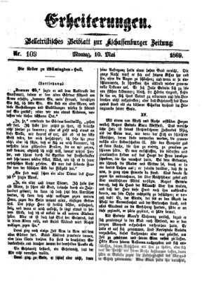 Erheiterungen (Aschaffenburger Zeitung) Montag 10. Mai 1869