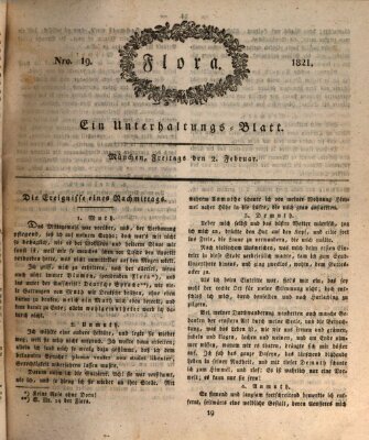 Flora (Baierische National-Zeitung) Freitag 2. Februar 1821
