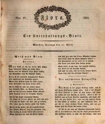 Flora (Baierische National-Zeitung) Freitag 27. April 1821
