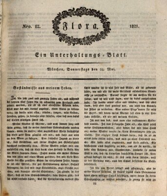 Flora (Baierische National-Zeitung) Donnerstag 24. Mai 1821