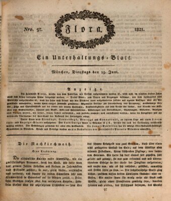 Flora (Baierische National-Zeitung) Dienstag 19. Juni 1821