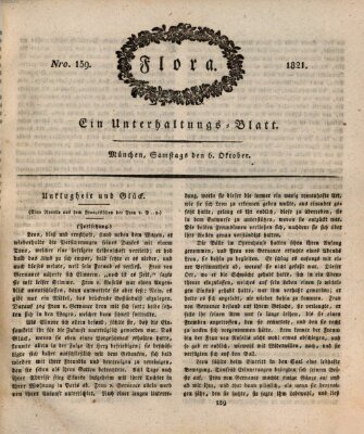 Flora (Baierische National-Zeitung) Samstag 6. Oktober 1821