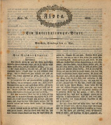 Flora (Baierische National-Zeitung) Samstag 11. Mai 1822