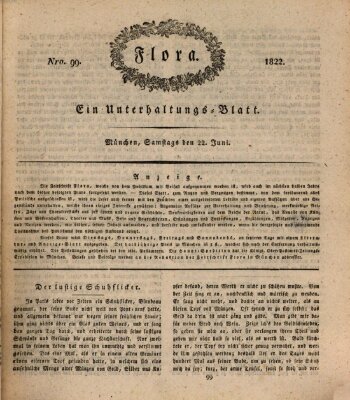 Flora (Baierische National-Zeitung) Samstag 22. Juni 1822