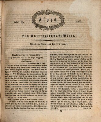 Flora (Baierische National-Zeitung) Sonntag 2. Februar 1823