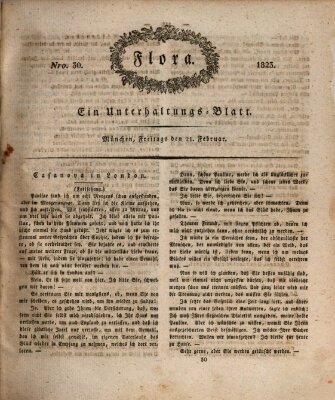 Flora (Baierische National-Zeitung) Freitag 21. Februar 1823
