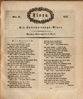 Flora (Baierische National-Zeitung) Sonntag 6. April 1823