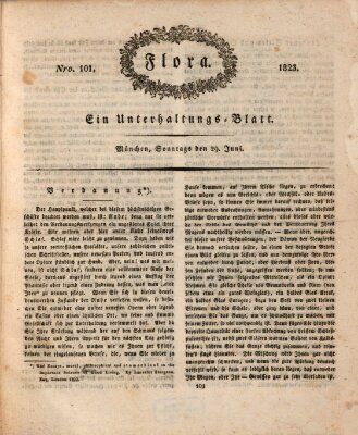 Flora (Baierische National-Zeitung) Sonntag 29. Juni 1823