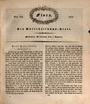 Flora (Baierische National-Zeitung) Dienstag 5. August 1823