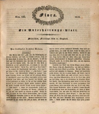 Flora (Baierische National-Zeitung) Freitag 29. August 1823