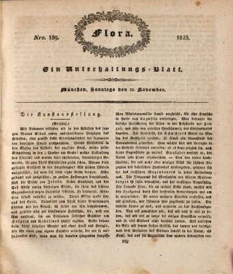 Flora (Baierische National-Zeitung) Sonntag 30. November 1823