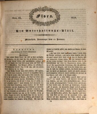 Flora (Baierische National-Zeitung) Sonntag 18. Januar 1824