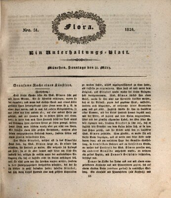 Flora (Baierische National-Zeitung) Sonntag 28. März 1824