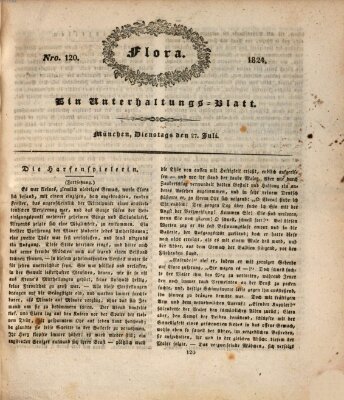 Flora (Baierische National-Zeitung) Dienstag 27. Juli 1824