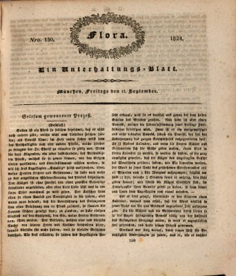 Flora (Baierische National-Zeitung) Freitag 17. September 1824