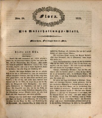 Flora (Baierische National-Zeitung) Freitag 27. Mai 1825