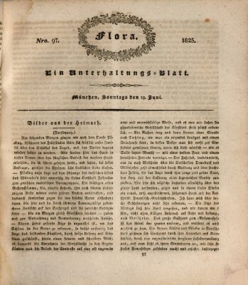 Flora (Baierische National-Zeitung) Sonntag 19. Juni 1825