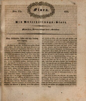 Flora (Baierische National-Zeitung) Donnerstag 6. Oktober 1825