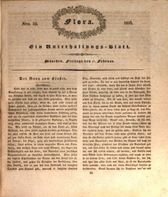 Flora (Baierische National-Zeitung) Freitag 17. Februar 1826
