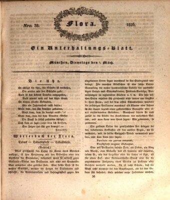 Flora (Baierische National-Zeitung) Dienstag 7. März 1826