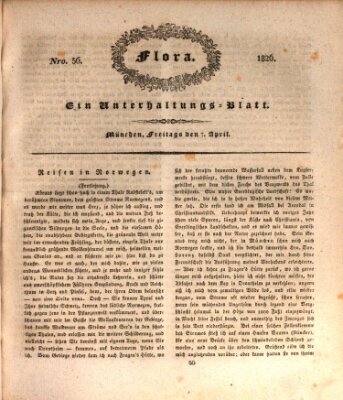 Flora (Baierische National-Zeitung) Freitag 7. April 1826