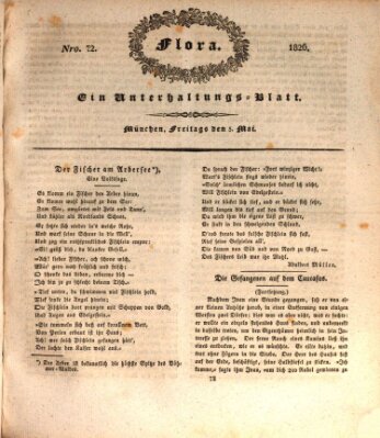 Flora (Baierische National-Zeitung) Freitag 5. Mai 1826