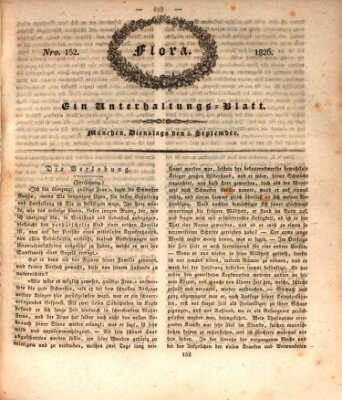 Flora (Baierische National-Zeitung) Dienstag 5. September 1826