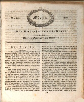 Flora (Baierische National-Zeitung) Freitag 29. Dezember 1826