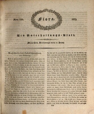 Flora (Baierische National-Zeitung) Dienstag 30. Juni 1829
