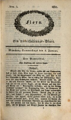 Flora (Baierische National-Zeitung) Donnerstag 6. Januar 1831
