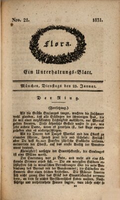 Flora (Baierische National-Zeitung) Dienstag 25. Januar 1831