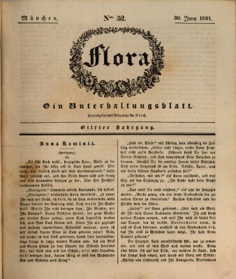 Flora (Baierische National-Zeitung) Donnerstag 30. Juni 1831