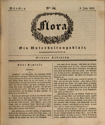 Flora (Baierische National-Zeitung) Sonntag 3. Juli 1831