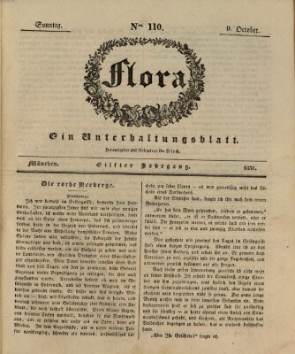 Flora (Baierische National-Zeitung) Sonntag 9. Oktober 1831