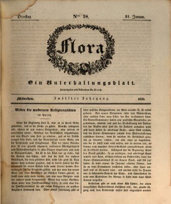 Flora (Baierische National-Zeitung) Dienstag 31. Januar 1832
