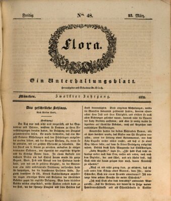 Flora (Baierische National-Zeitung) Freitag 23. März 1832