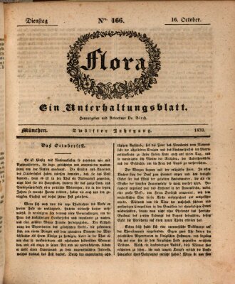 Flora (Baierische National-Zeitung) Dienstag 16. Oktober 1832