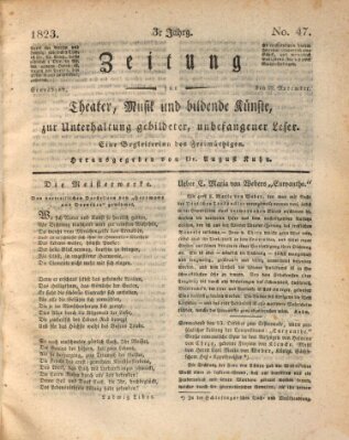 Der Freimüthige oder Unterhaltungsblatt für gebildete, unbefangene Leser Samstag 22. November 1823
