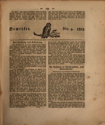 Der Gesellschafter oder Blätter für Geist und Herz Mittwoch 19. Februar 1823