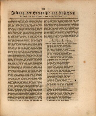 Der Gesellschafter oder Blätter für Geist und Herz Montag 18. Oktober 1824