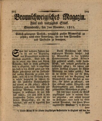 Braunschweigisches Magazin (Braunschweigische Anzeigen)