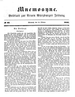 Mnemosyne (Neue Würzburger Zeitung)