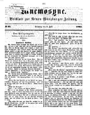 Mnemosyne (Neue Würzburger Zeitung) Sonntag 9. Juli 1865
