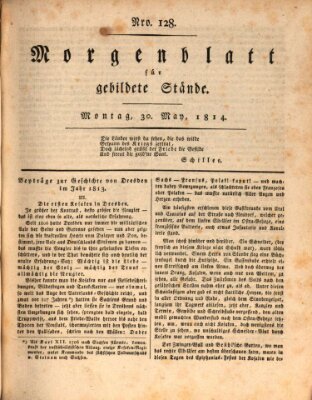 Morgenblatt für gebildete Stände Montag 30. Mai 1814