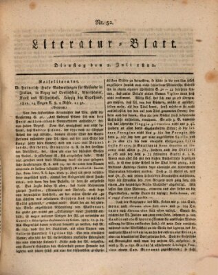Morgenblatt für gebildete Stände Dienstag 2. Juli 1822