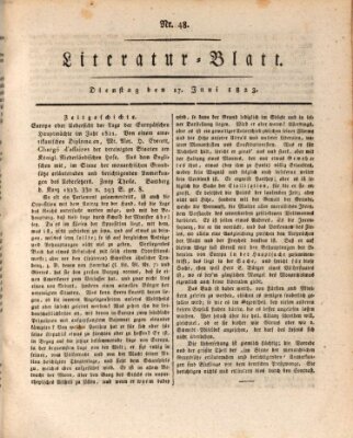 Morgenblatt für gebildete Stände Dienstag 17. Juni 1823