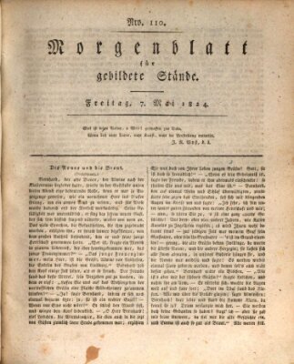Morgenblatt für gebildete Stände Freitag 7. Mai 1824