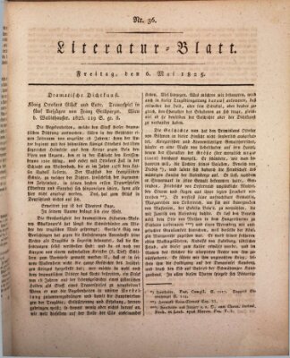 Morgenblatt für gebildete Stände Freitag 6. Mai 1825