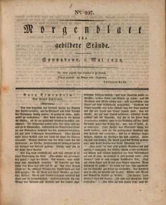 Morgenblatt für gebildete Stände Samstag 3. Mai 1828